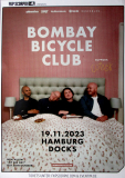 BOMBAY BICYCLE CLUB - 2023 - In Concert - My Big Day Tour - Poster - Hamburg