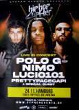 HIP HOP CYPHER - 2023 - In Concert - Polo G - Nimo - Poster - Hamburg