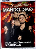 MANDO DIAO - 2023 - In Concert - Boblikovs Magical World Tour - Poster - Hamburg