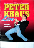 KRAUS, PETER - 1997 - Live In Concert - 40 Jahre Rock n Roll Tour - Poster