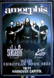 AMORPHIS - 2023 - In Concert - Solstafir - Halo European Tour - Poster - Hannover