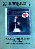 ENNIO - 2023 - Live In Concert - Rimini Tape Tour - Poster - Hannover