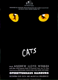 CATS - Musik - Plakat - Musical - Katzen - Andrew Lloyd Webber - Poster