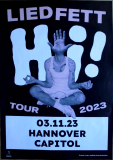 LIEDFETT - 2023 - Live In Concert - Hi Tour - Poster - Hannover