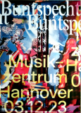 BUNTSPECHT - 2023 - Live In Concert - An das Gestern... Tour - Poster - Hannover