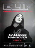 ELIF - 2023 - Plakat - Live In Concert - Endlich Wieder Tour - Poster - Hannover