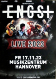 ENGST - 2023 - Live In Concert - Irgendwas Ist Immer Tour - Poster - Hannover