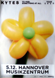 KYTES - 2023 - Live In Concert - To Feel Something At All Tour - Poster - Hannover