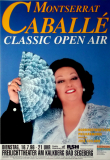 MONTSERRAT CABALLE - 1996 - Live In Concert Tour - Poster - Bad Segeberg