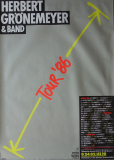 GRNEMEYER, HERBERT - 1986 - Live In Concert - Sprnge Tour - Poster - A0