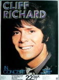 RICHARD, CLIFF - 1977 - Plakat - Live In Concert Tour - Poster - M�nchen