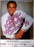 BELAFONTE, HARRY - 1979 - Live In Concert Tour - Poster - M�nchen