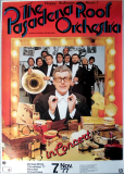PASADENA ROOF ORCHESTRA - 1977 - Live In Concert Tour - Poster - Mnchen