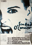 O'CONNOR, SINEAD - 1988 - In Concert - The Lion And The Cobra Tour - Poster C