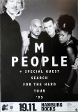M PEOPLE - 1995 - In Concert - Search For The Hero Tour - Poster - Hamburg