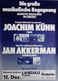 ACKERMANN, JAN - JOACHIM KHN - 1980 - Live in Concert - Poster - Landau