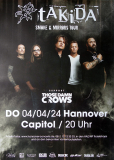 TAKIDA - 2024 - Live in Concert - Smoke & Mirrors Tour - Poster - Hannover