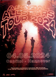 102 BOYZ - 2024 - In Concert - Asozial Allstars Tour - Poster - Hannover