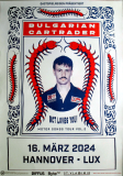 BULGARIAN CARTRADER - 2024 - In Concert - Motor Songs Tour - Poster - Hannover
