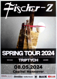 FISCHER Z - 2024 - Live In Concert - Spring Tour - Poster - Hannover