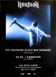 KONTRA K - 2024 - Live In Concert - Di Hoffnung klaut mir... Tour - Poster - Hannover