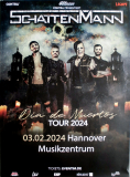 SCHATTENMANN - 2024 - Live In Concert - Dia De Muertos Tour - Poster - Hannover