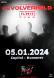 REVOLVERHELD - 2024 - Live In Concert - R/H/1 Tour - Poster - Hannover