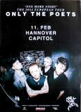 ONLY THE POETS - 2024 - In Concert - One More Night Tour - Poster - Hannover