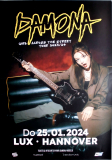 DAMONA - 2024 - Live In Concert - Girl Across The Street Tour - Poster - Hannover