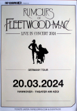 RUMOURS - FLEETWOOD MAC - 2024 - Concert - Germany Tour - Poster - Hannover