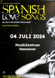 NO JOY - 2024 - Live In Concert - Spanish Love Songs Tour - Poster - Hannover