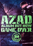 AZAD - 2006 - Promotion - Plakat - Game Over - Poster
