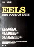 EELS - Live In Concert - Of Duty Tour - Poster