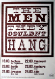 THE MEN THEY COULDN'T HANG - 1996 - Never Born To Follow Tour - Poster