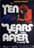 TEN YEARS AFTER - 1972 - Concert - Rock & Roll Music..Tour - Poster - Mnchen