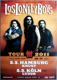 LOS LONELY BOYS - 2011 - Plakat - In Concert - Rockpango Tour - Poster