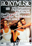 ROXY MUSIC - 1980 - Live In Concert - Flesh & Blood Tour - Poster - Augsburg