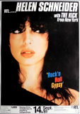 SCHNEIDER, HELEN - 1981 - Concert - Rock n Roll Gypsy Tour - Poster - Augsburg