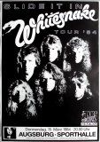 WHITESNAKE - DEEP PURPLE - 1984 - In Concert - Slide It In - Poster - Augsburg