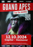 GUANO APES - 2024 - Live In Concert - Free The Monkey Tour - Poster - Hannover