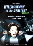 CAROLINA, PAULA - 2024 - Concert - Willkommen in der... Tour - Poster - Hannover