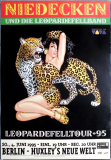 NIEDECKEN - BAP - 1995 - Live In Concert - Leopardenfell Tour - Poster - Berlin