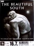 BEAUTIFUL SOUTH - 1999 - Live In Concert - Quench Tour - Poster - Hamburg