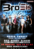 Bro'Sis - 2002 - Promotion - Plakat - Never Forget - Poster