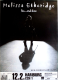 ETHERIDGE, MELISSA - 2001 - Live in Concert - Skin Tour - Poster - Hamburg