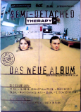 THERAPY - 1998 - Promotion - Plakat - Semi Detached - Poster - B