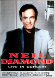 DIAMOND, NEIL - 1999 - Live In Concert Tour - Poster - Dortmund