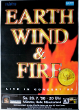 EARTH WIND & FIRE - 1998 - Live In Concert Tour - Poster - Mnster