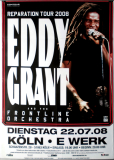 GRANT, EDDY - 2008 - Live In Concert - Reparation Tour - Poster - Kln