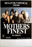 MOTHER'S FINEST - 2003 - In Concert - Meta-Funk'n-Physical Tour Tour - Poster